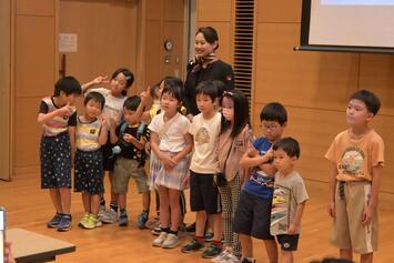 親子航空教室会場様子3