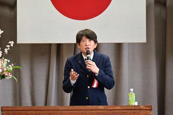 長谷川朝晴さん講演風景1