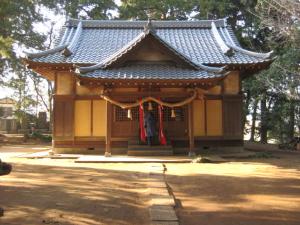 皇産霊神社拝殿の写真