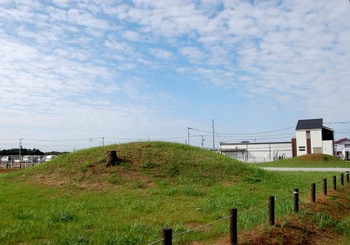 開設した物井古墳広場（もねの里2の29番地）の写真