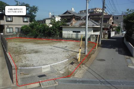 南東から撮影の画像