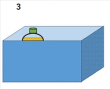 資源物の日に青いコンテナに入れる