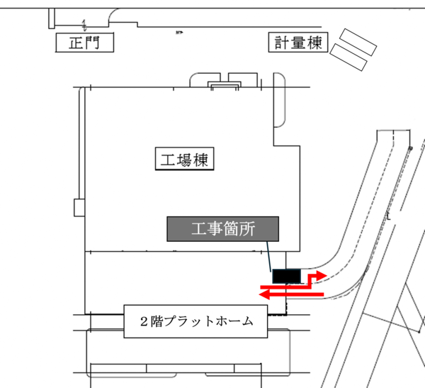 クリーンセンター見取図