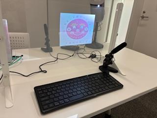 キーボードとマイク