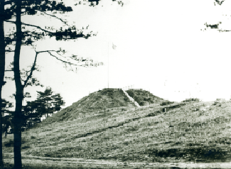 幕末明治の礎 大土手山（ルボン山）の写真