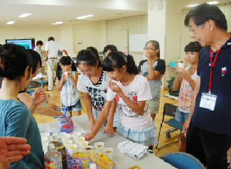 おやつタイムの写真